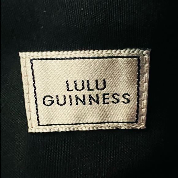 Lulu Guinness Roses Are Red Violets Are Blue Embroidered Suede Shoulder Bag - Picture 6 of 6